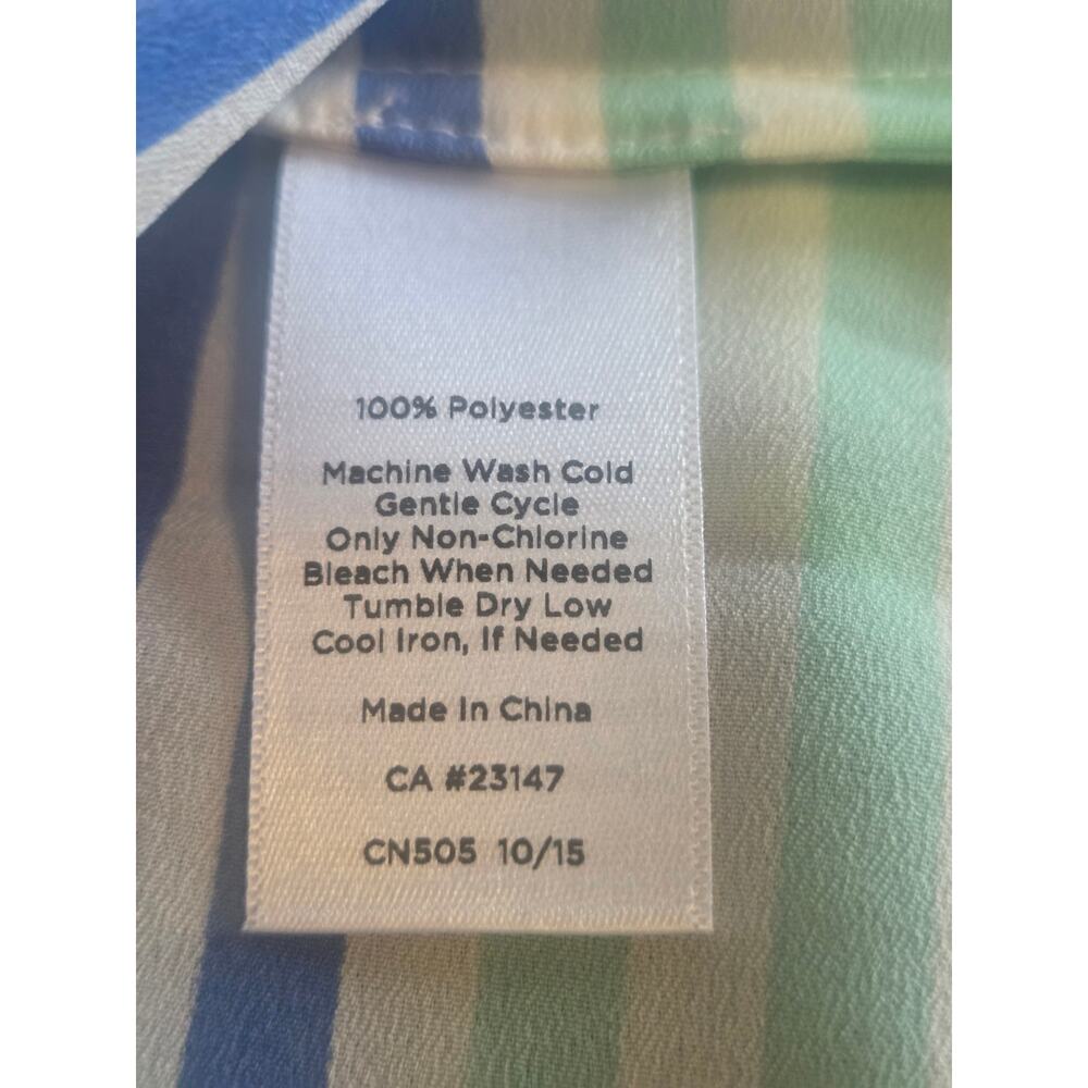 Talbots Multicolored Striped Top Size MP - Picture 10 of 10